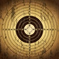 Grunge target Royalty Free Stock Photo