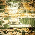 Grunge old paint texture background overlay. Weathered Paint on Metal Surface