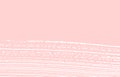 Grunge texture. Distress pink rough trace. Fresh background. Noise dirty grunge texture. Favorable a