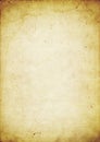 Grunge texture old paper, stains, scratches, beige, yellow background Royalty Free Stock Photo
