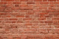 Grunge texture red brick wall urban background. abstract old backdrop retro vintage wallpaper Royalty Free Stock Photo