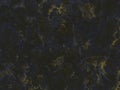 Grunge texture in vintage old paper or antique marble dark blue yellow design Royalty Free Stock Photo