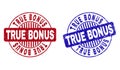 Grunge TRUE BONUS Textured Round Stamps