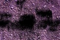 Grunge Ultra purple Ground texture, sand surface, stone background, good for design element