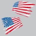 Grunge usa flag Royalty Free Stock Photo