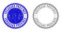Grunge VERAGUAS PROVINCE Scratched Stamp Seals
