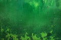 Grunge, Vintage. Closeup of an old green painted sheet iron, met Royalty Free Stock Photo