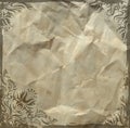 Grunge vintage floral background Royalty Free Stock Photo