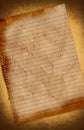 Grunge vintage old notepad paper texture Royalty Free Stock Photo