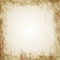 Grunge vintage paper texture, vector background Royalty Free Stock Photo