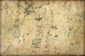 Grunge wall background texture cracks stains scratches dust Royalty Free Stock Photo