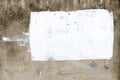 Grunge wall texture background with retangle white paint for add Royalty Free Stock Photo