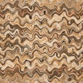 Grunge wavy line art brownseamless wood pattern background