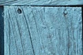 Grunge weathered blue door woodden texture Royalty Free Stock Photo