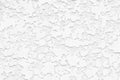 Grunge white painted rough textured wall Royalty Free Stock Photo