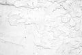 Grunge white painted rough textured wall Royalty Free Stock Photo