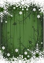 Grunge Winter Background