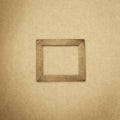 Grunge wood frame background, vintage paper texture Royalty Free Stock Photo
