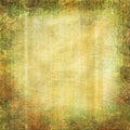 Grunge yellow - green background