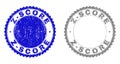 Grunge Z-SCORE Scratched Stamp Seals