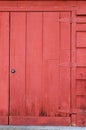 Grungee old barn door Royalty Free Stock Photo