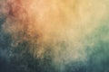 A grungy, abstract background blending warm gold and cool teal tones with a distressed, textured overlay. Royalty Free Stock Photo