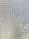 Grungy aluminium Metal checker plate texture