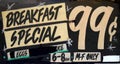 Grungy Breakfast Cafe