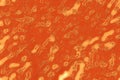 Rough orange creative design background of Lush Lava color trending in 2020, abstract background - CG illustration