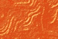 Rough orange background design template of Lush Lava color popular in 2020, abstract texture - CG illustration