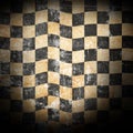 Grungy chessboard background