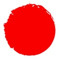 Grungy circle blob, blotch vector