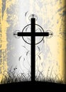 Grungy cross