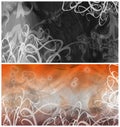 Grungy Floral Backgrounds Royalty Free Stock Photo