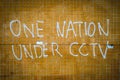 One Nation Under CCTV Graffiti