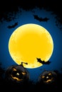 Grungy Halloween background Royalty Free Stock Photo