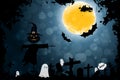 Grungy Halloween Background Royalty Free Stock Photo