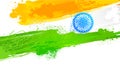 Grungy Indian Wallpaper with flag