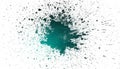 Grungy ink splatter stain Royalty Free Stock Photo