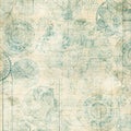 Grungy Lace Doiley Background Design Royalty Free Stock Photo