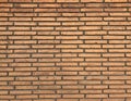 Grungy old brown brick wall texture background for abstract pattern, design cover Royalty Free Stock Photo