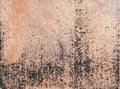 Grungy old pink concrete wall background Royalty Free Stock Photo
