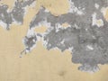 Concrete wall with cracks.Wall Texture Old paint.Abstract Paint texture peeling off concrete wall background.Grunge wall texture. Royalty Free Stock Photo