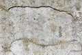 Grungy old weathered cracked worn wall texture copyspace background Royalty Free Stock Photo