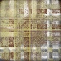 Grungy oriental decorative textured background