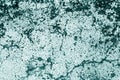 Grungy painted asphalt texture in cyan tone. Royalty Free Stock Photo