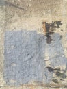 Grungy painted peeling wall industrial brick background Royalty Free Stock Photo