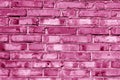 Grungy pink toned house wall.