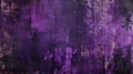 Grungy Purple Background With Paint Splatters