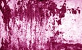 Grungy rusted metal surface in pink tone